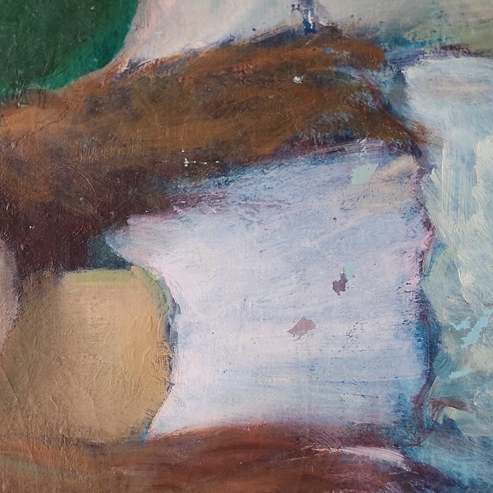 Antique Painting on a board. - Picture 5 of 8